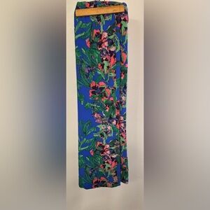 Rachel Roy Multicolor Floral Wide Leg Pants